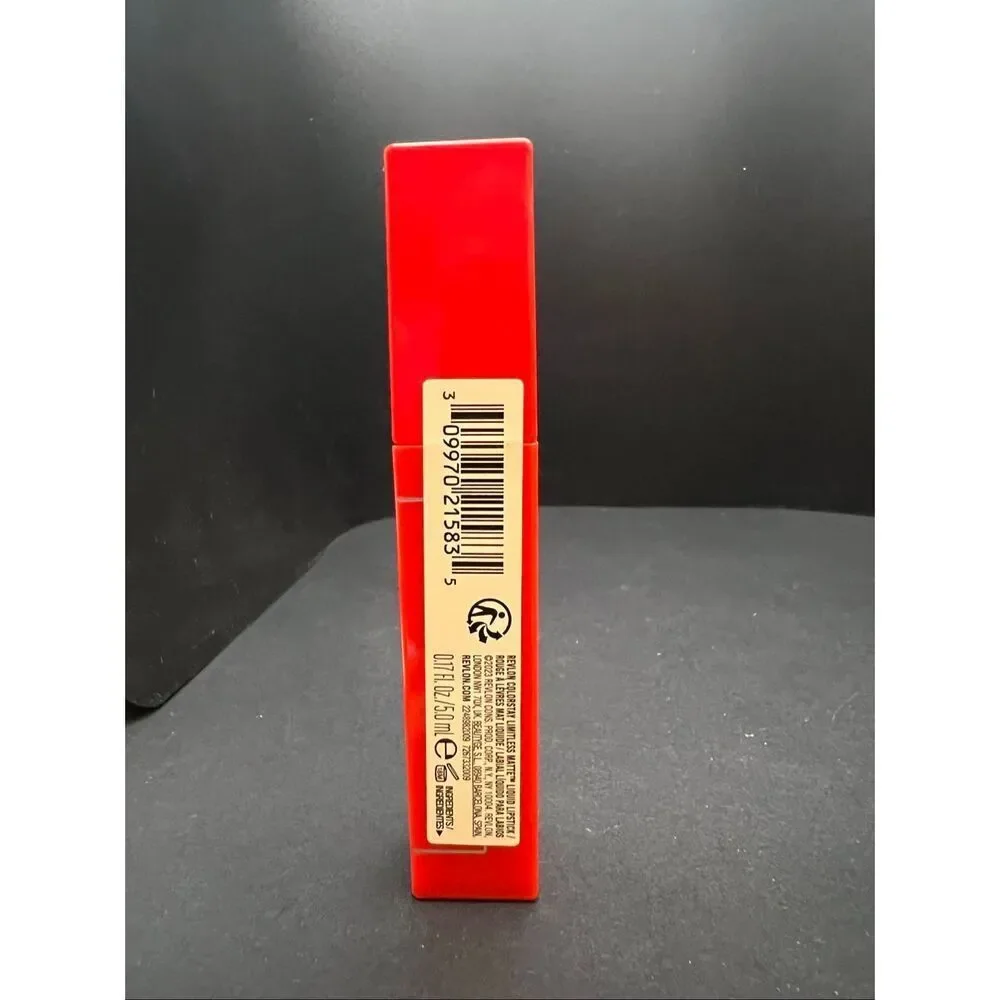 New Revlon ColorStay Limitless Matte Liquid Lipstick 009 Hot Take (Warm)